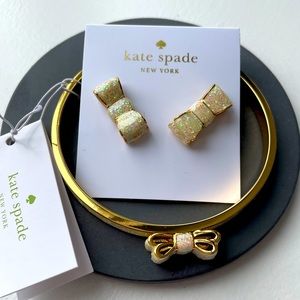 Kate Spade Earrings and Bracelet